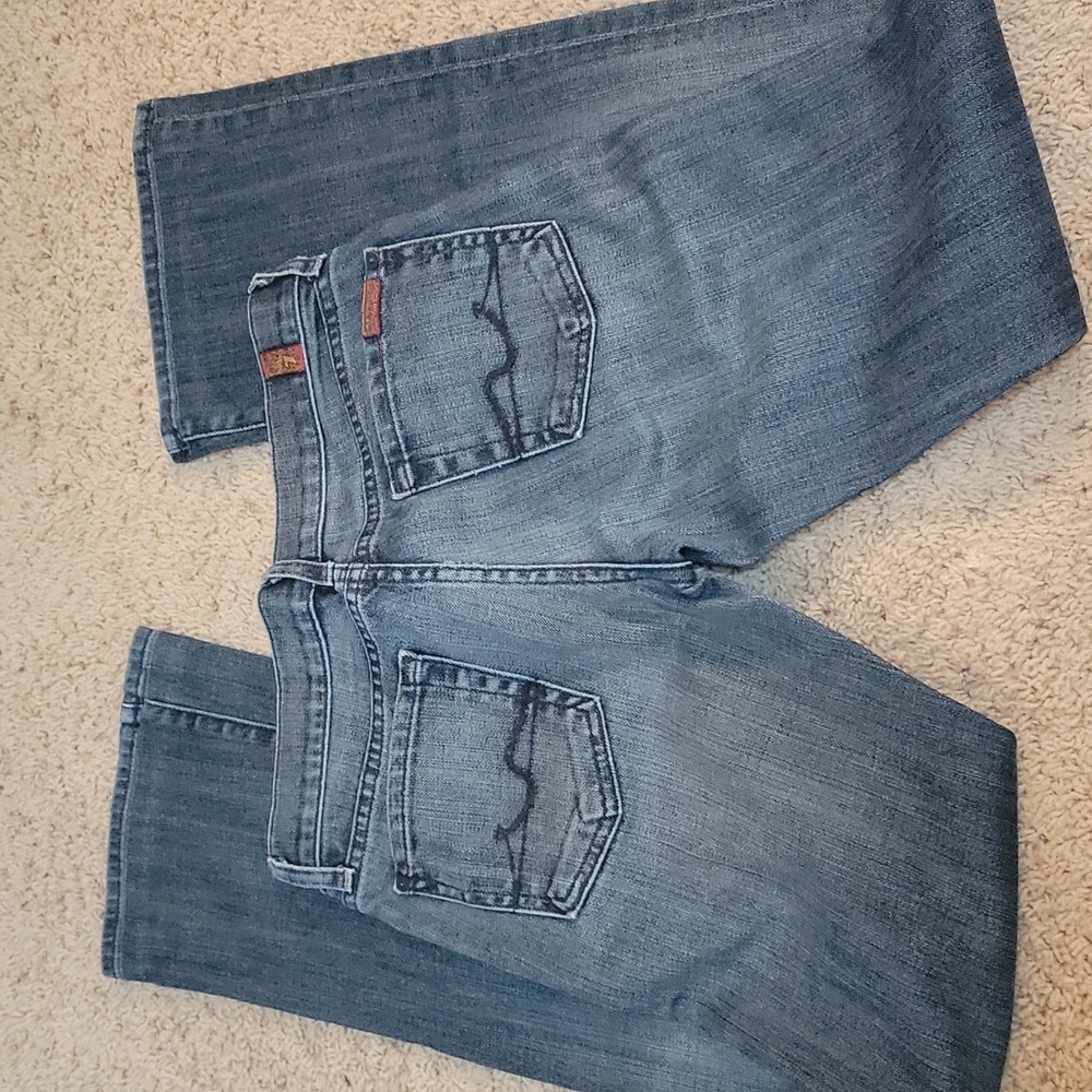 7 for all mankind boot cut jeans size 26